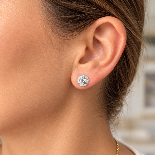 Aros Moissanita Bliss